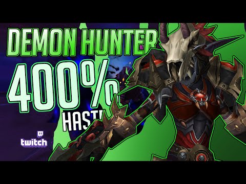 400% Haste Fell Barrages! | Demon Hunter  | 8.3 World PVP