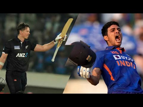 India vs New Zealand 1st ODI 2023 Shubman Gill's Record-breaking Double-Century@ViretKohli