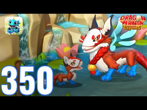 Dragon Mania Legends - Gameplay Walkthrough Part 350 - KITSUNE DRAGON Hatching (iOS, Android)