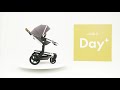 миниатюра 1 Видео о товаре Коляска 2 в 1 Joolz Day+, Gorgeous Grey (Серый / 2020)