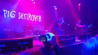 Pig Destroyer - &quot;Jennifer / Cheerleader Corpses&quot; (4/23/17) Decibel Metal &amp; Beer Festival