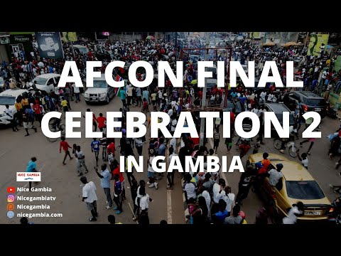 Senegal AFCON Victory Celebration in The Gambia Part 2