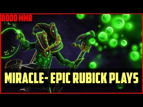 Miracle- 8000MMR Epic Rubick Plays /w n0tail AM | ranked DOTA 2 gameplay