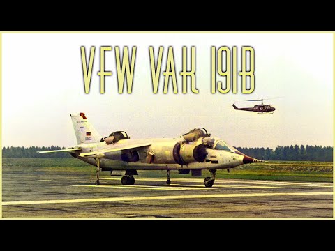 VFW VAK 191B: Ein für die Zukunft konzipierter Jet, der in der Vergangenheit stecken blieb