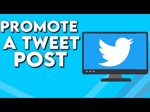 How To Promote a Tweet Post on Twitter PC