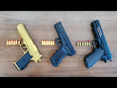 Top 3 Blowback Toy Gun 2022 - Best Auto Shell Ejection Pistol