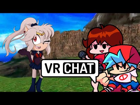 RESTORATION...Sailor Peace, Boyfriend, & Girlfriend Visit the Master Emerald Shrine - VRChat
