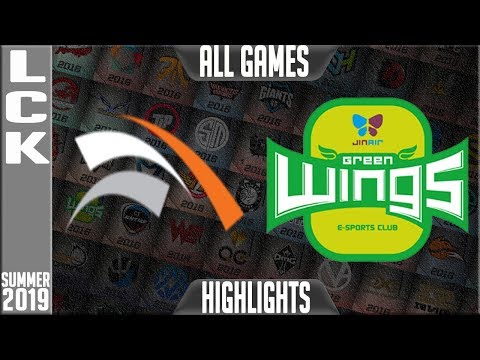 HLE vs JAG Highlights ALL GAMES | LCK Summer 2019 Week 3 Day 4   Hanwha Life Esports vs Jin Air