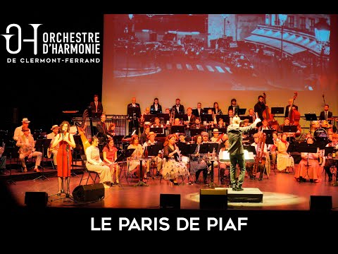 Anne-Sophie Guerrier et l'Orchestre d'Harmonie de Clermont-Ferrand : Le Paris de Piaf © Orchestre d'Harmonie de Clermont-Ferrand