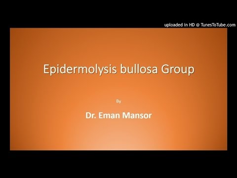 Bullous Diseases (4th Part) Epidermolysis bullosa Group Study Dermatology