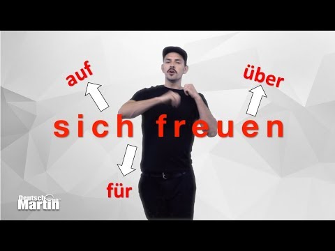 B 15 SICH FREUEN AUF / ÜBER / FÜR (Vokabular)