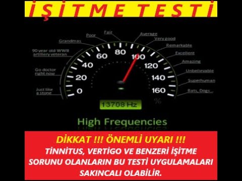 İşitme Testi