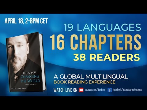 Being You, Changing The World multilingual and global BOOK READING EXPERIENCE! CHAPTERS 1 TO 6