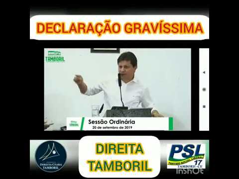 Vereador faz graves acusações à políticos de Tamboril