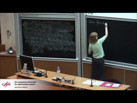 Wiesława Nizioł: On comparison theorems for rigid analytic spaces