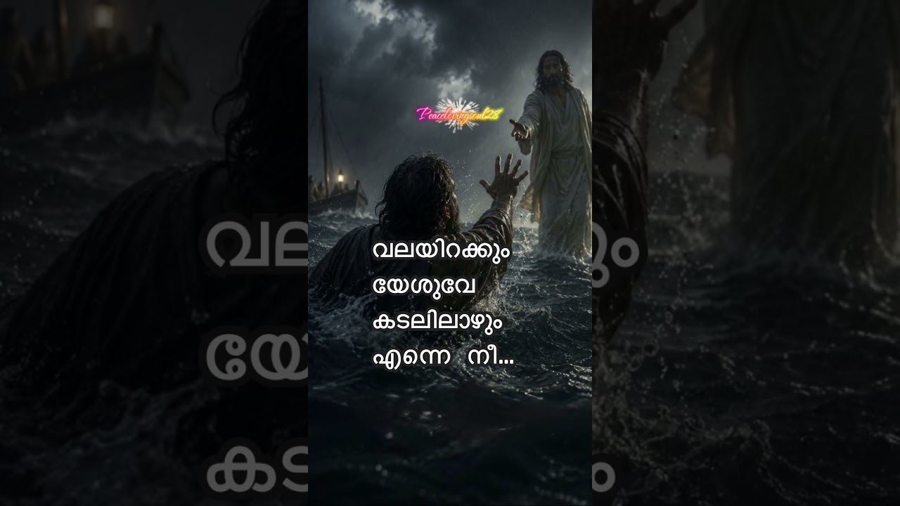 വലയിറക്കും യേശുവേ