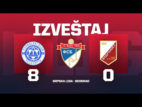 Izveštaj TELEOPTIK - BUDUĆNOST Srpska Liga Beograd 21. Kolo