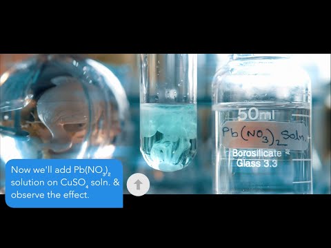 What happens when you mix CuSO4 and Pb(NO3)2? | CuSO4 + Pb(NO3)2