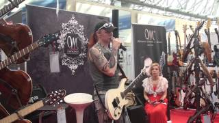 Video thumbnail for Сергей Маврин(Sergey Mavrin) NAMM RUSSIA 2013 Mayones Guitars pt.1 by AnamnesisBand
