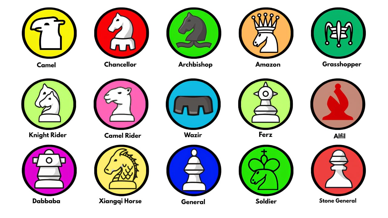 Every Fairy Chess Piece Explained In Under 5 Minute!