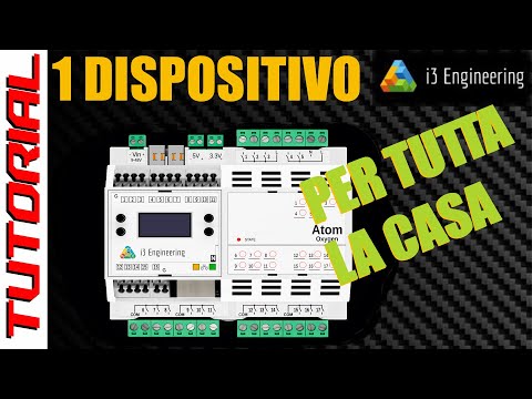 Casa smart con un solo dispositivo TUTORIAL i3engineering Atom Oxygen N OLED