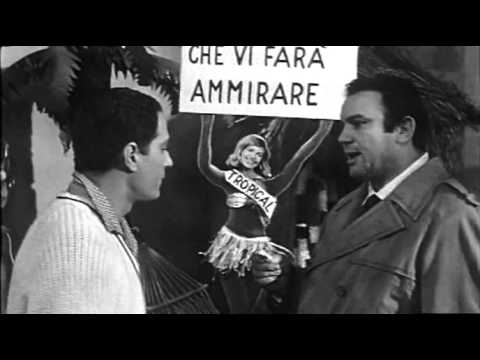 Sbajo? Nino Manfredi Mario Brega e Catherine Spaak in La Parmigiana, un film di Antonio Pietrangeli