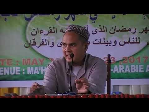 "Taqwa, kabugah pa ALLAHU TAALA" | Ustz. Ahmad Saif Imbing