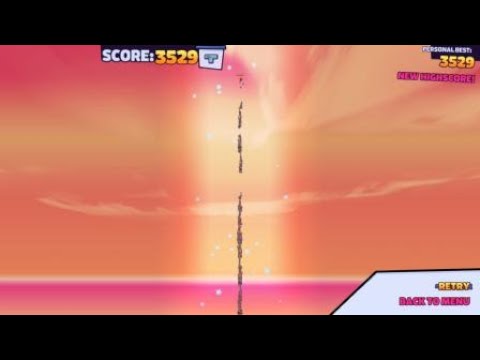 Tricky Towers - Updated Endless Race World Record (3.5k) - PS4