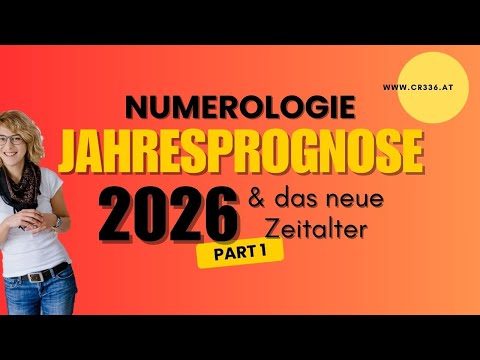 2026 = 10/1 𝐝𝐢𝐞 𝐉𝐚𝐡𝐫𝐞𝐬𝐩𝐫𝐨𝐠𝐧𝐨𝐬𝐞 𝐢𝐧 𝐝𝐞𝐫 𝐍𝐮𝐦𝐞𝐫𝐨𝐥𝐨𝐠𝐢𝐞