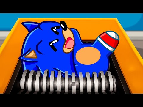 Sonic VS TRITURADORA!