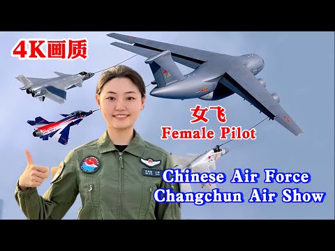 Conquer the 180t aircraft/Y-20 female pilot's superb driving skills/PLA Air Force Changchun Air Show