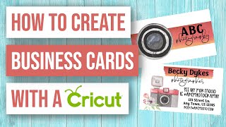 💼 How to Create Business Cards with Cricut