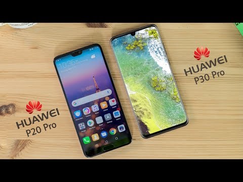 Huawei P30 Pro vs Huawei P20 Pro
