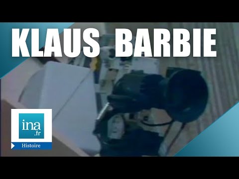 Le procès de Klaus Barbie sera filmé pour l'histoire | Archive INA