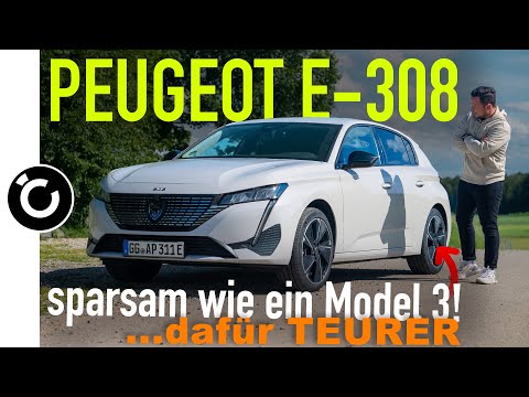 Peugeot E-308 Alltagstest - überraschend SPARSAM und TEUER