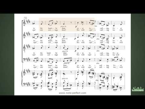 The Shepherds' Farewell - Hector Berlioz - Learn The Soprano Part