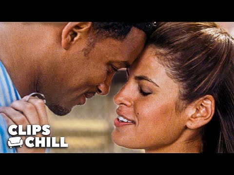 Hot Kissing Scene between Will Smith and Eva Mendes | Hitch