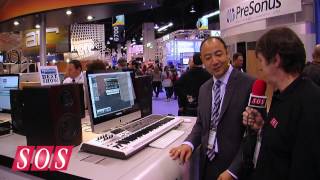 Video thumbnail for M-Audio Axiom Air 61 - NAMM 2013 by Sound On Sound magazine