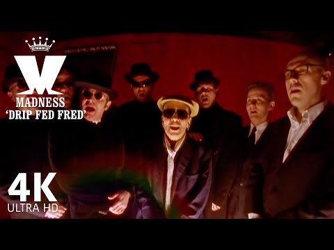 Madness - Drip Fed Fred feat. Ian Dury (Official 4K Video)