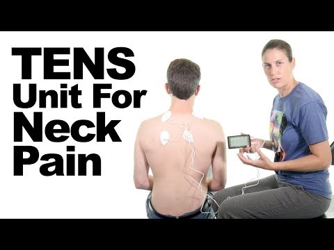 How to Use a TENS Unit for Neck Pain Relief - Ask Doctor Jo