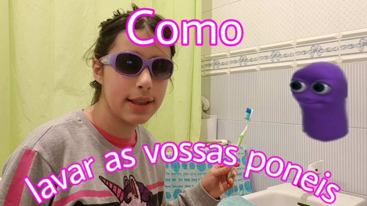 Como lavar as vossas poneis :D 👌🏻