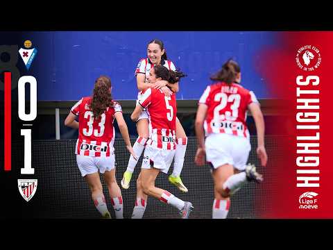 Imagen de portada del video RESUMEN I SD Eibar 0-1 Athletic Club | Liga F 2025-26 J21