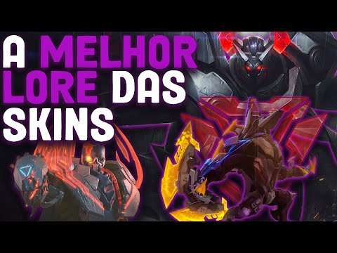 A HISTÓRIA DO MELHOR UNIVERSO DE SKINS DO LOL - PROJETO E CIBERNÉTICA