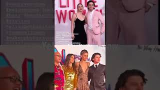 Download lagu Timothée Chalamet and Tom Holland covering their co- star dress they are such a gentleman ❤️🥰 mp3