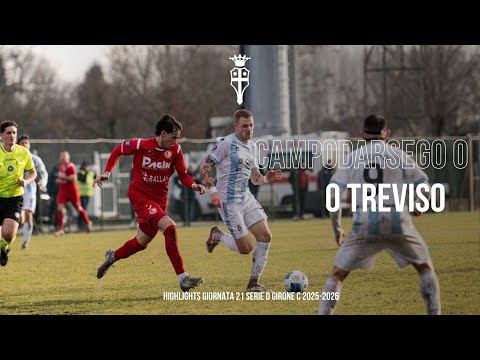 CAMPODARSEGO  Vs TREVISO - HIGHLIGHTS - Giornata 21 serie d girone c 2025-2026