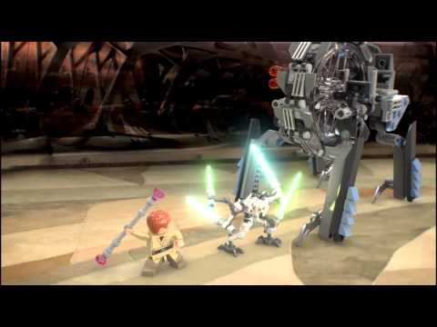 Vidéo LEGO Star Wars 75040 : La moto-roue du Général Grievous