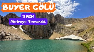 TUNCELİ BUYER GÖLÜ / 3 Bin Metre Yükselikteki Krater Gölüne Çıktık! İNANILMAZ BİR YER