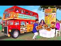 Food Bus Restaurant Hindi Moral Stories Bedtime Stories Hindi Kahani New Funny Comedy Hindi Stories