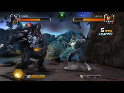 Venom vs Punisher - Marvel Contest of Champions