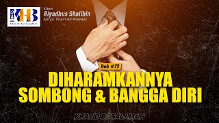 Download lagu Riyadhush Shalihin #196 - Diharamkannya Sombong & Bangga Diri! Part 1 - Khalid Basalamah mp3 Download lagu Riyadhush Shalihin #196 - Diharamkannya Sombong & Bangga Diri! Part 1 - Khalid Basalamah mp3